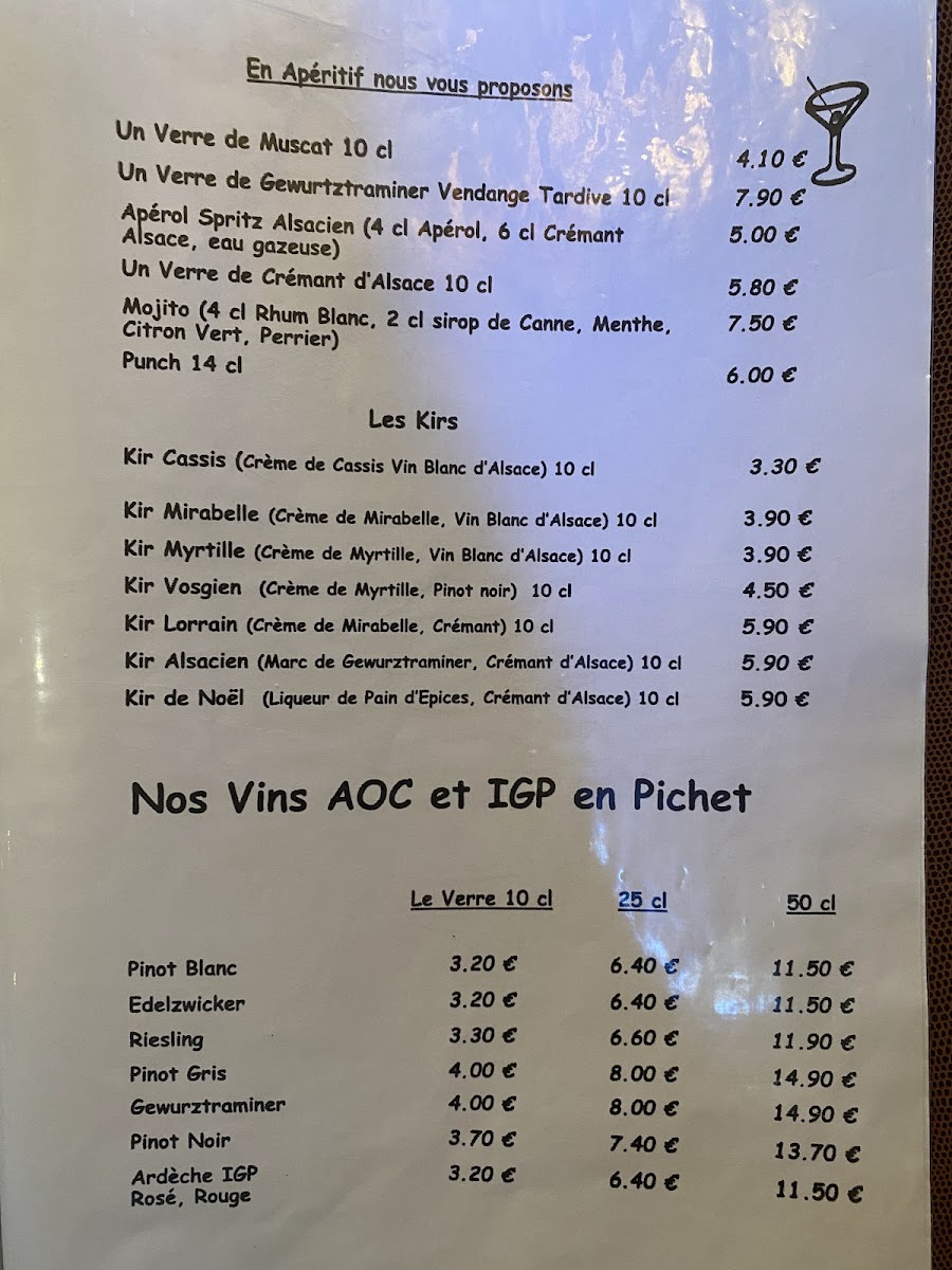 Menu Auberge Du Lac-3