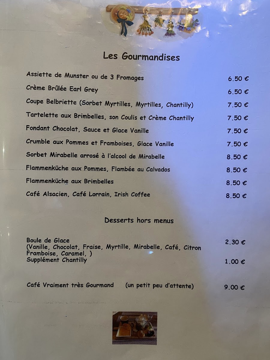 Menu Auberge Du Lac-8